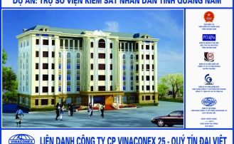 Công trình: Trụ sở Viện kiểm sát nhân dân tỉnh Quảng Nam