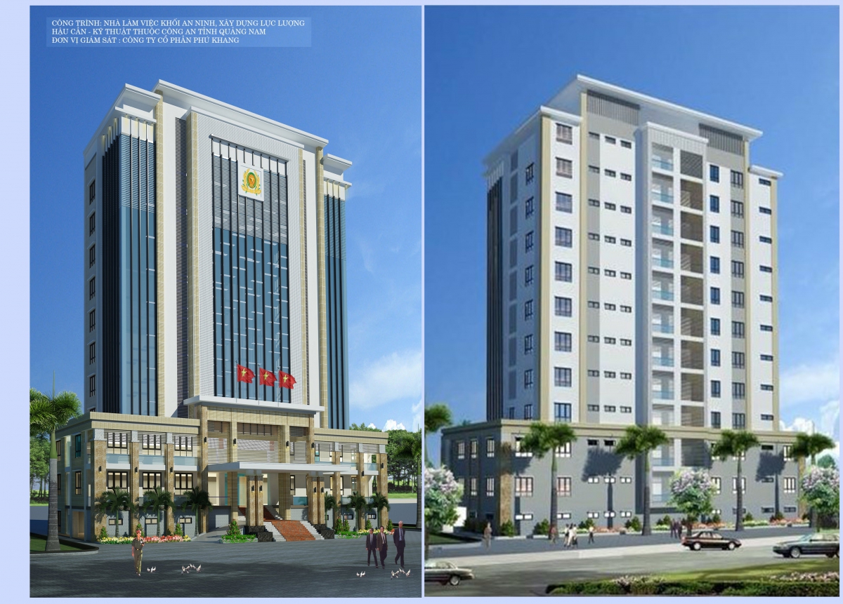 TRỤ SỞ LÀM VIỆC CÔNG AN TỈNH QUẢNG NAM
