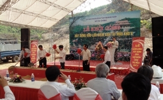 Khởi công công trình: Khu lưu niệm Ban Tài mậu khu V